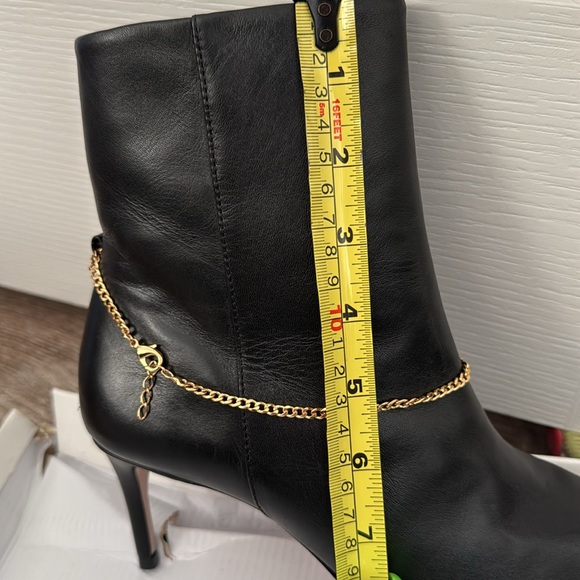 Brand new stiletto bootie with chain detail - Picture 6 of 6
